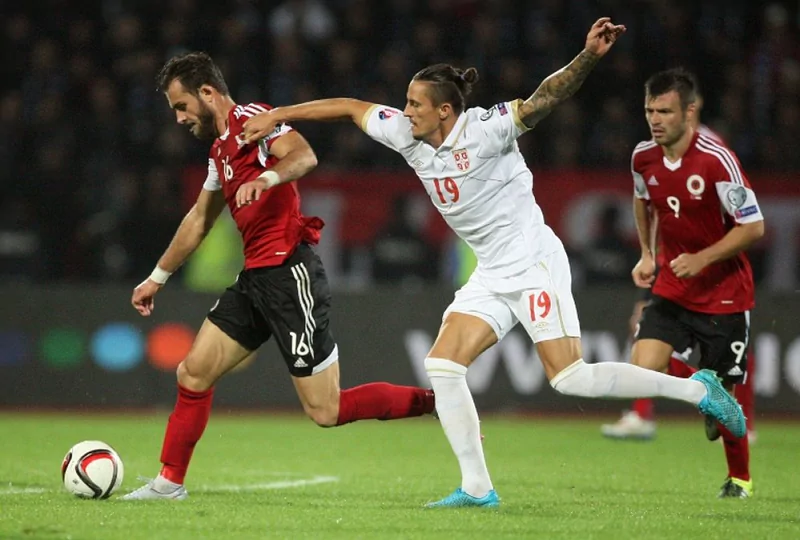 Phong độ của Albania vs Serbia đều khá kém