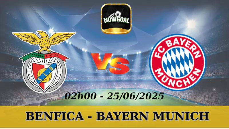 Soi Kèo Nhà Cái FIFA Club World Cup - Benfica Vs Bayern Munich, 25/6/2025
