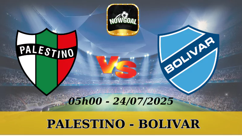 Soi Kèo Nhà Cái Copa Sudamericana - Palestino Vs Bolivar - 24/7/2025