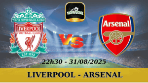 Soi Kèo Liverpool Vs Arsenal - Premier League - 31/08/2025